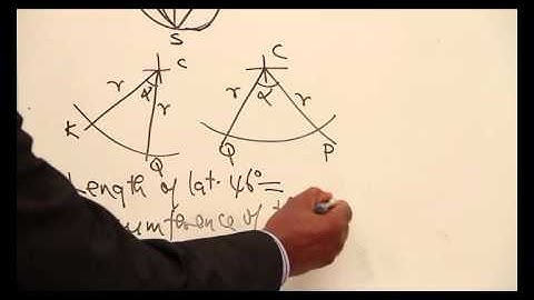 DISTANCE ALONG THE PARALLEL OF LATITUDE PART 5