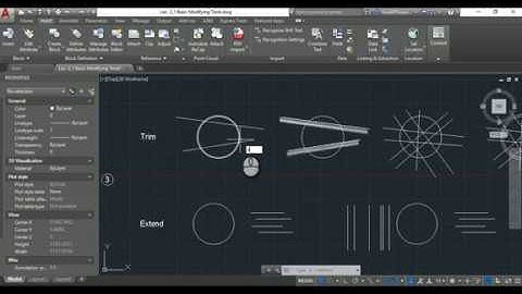 Lec. 3_1 Basic Modifying Tools [AutoCAD Basics]