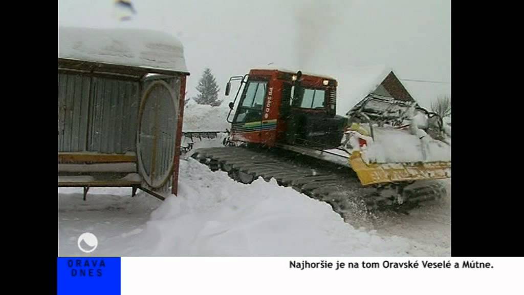 Najhoršie je na tom Oravské Veselé a Mútne.