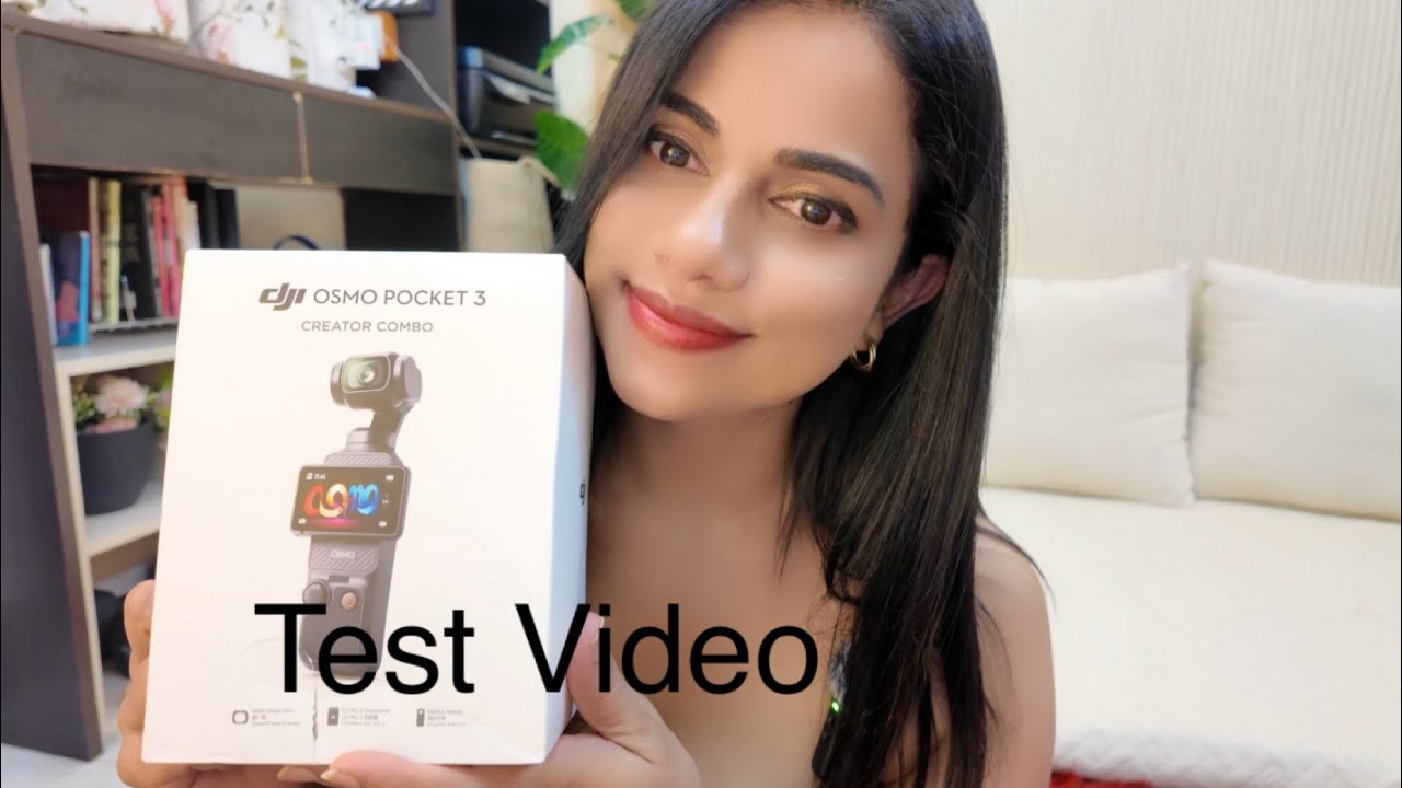 1st Video - Using Dji OSMO Pocket 3 - New Cam 📸 | Sana K