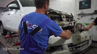 Nissan Almera | InFocus центр кузовного ремонта