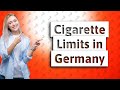 How many cigarettes can I bring to Germany from EU?