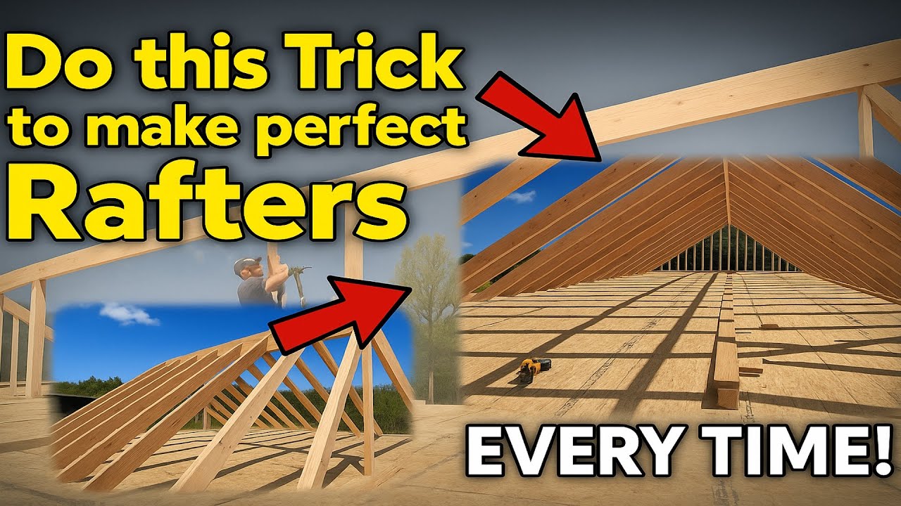 How to make the Perfect Rafters - YouTube