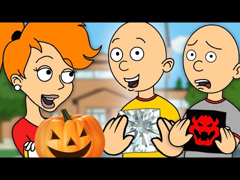 HALLOWEEN Behavior Card Day/Classic Caillou Gets In Dead Meat