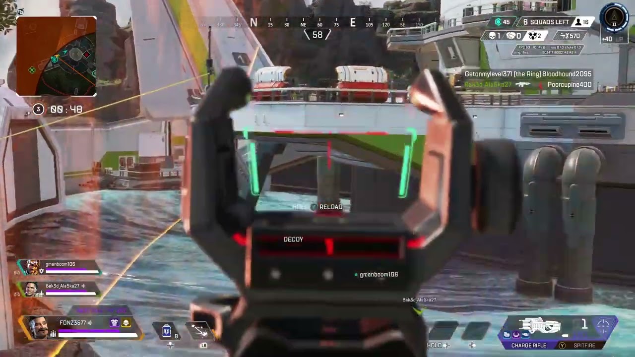 Apex Season 18! Charge rifle takes some getting used to but feels good!