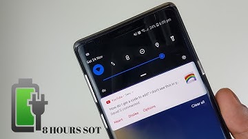 Beste batterij-instellingen voor Samsung Galaxy Note 9 en S9 (8 uur SoT)