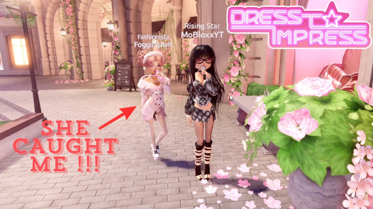 WIFE catches HUSBAND playing dress to impress | Roblox