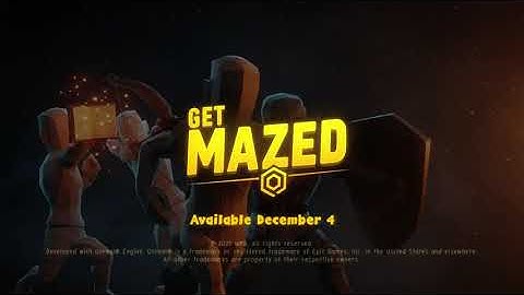 GET MAZED – Official Cinematic Trailer (Multiplayer Asymmetric Maze Game)
