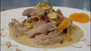 Simplement Soulard, Minute de veau aux amandes et fruits secs (1 janvier 2014)