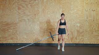 Split Stance Landmine