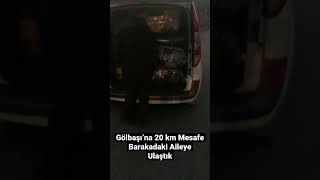 Adıyaman Gölbaşı Deprem 20 Km Uzakta Barakadaki Aileye Antepliler Ulaştı Resimi