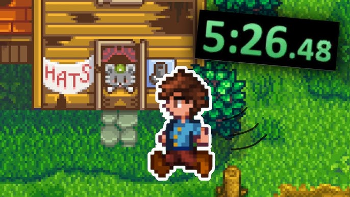 Marriage in 01:50:42 by 2 players - Stardew Valley - Speedrun