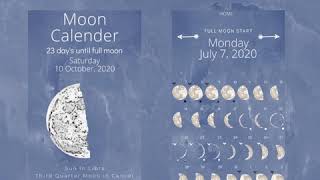 Full Moon Calendar App screenshot 3