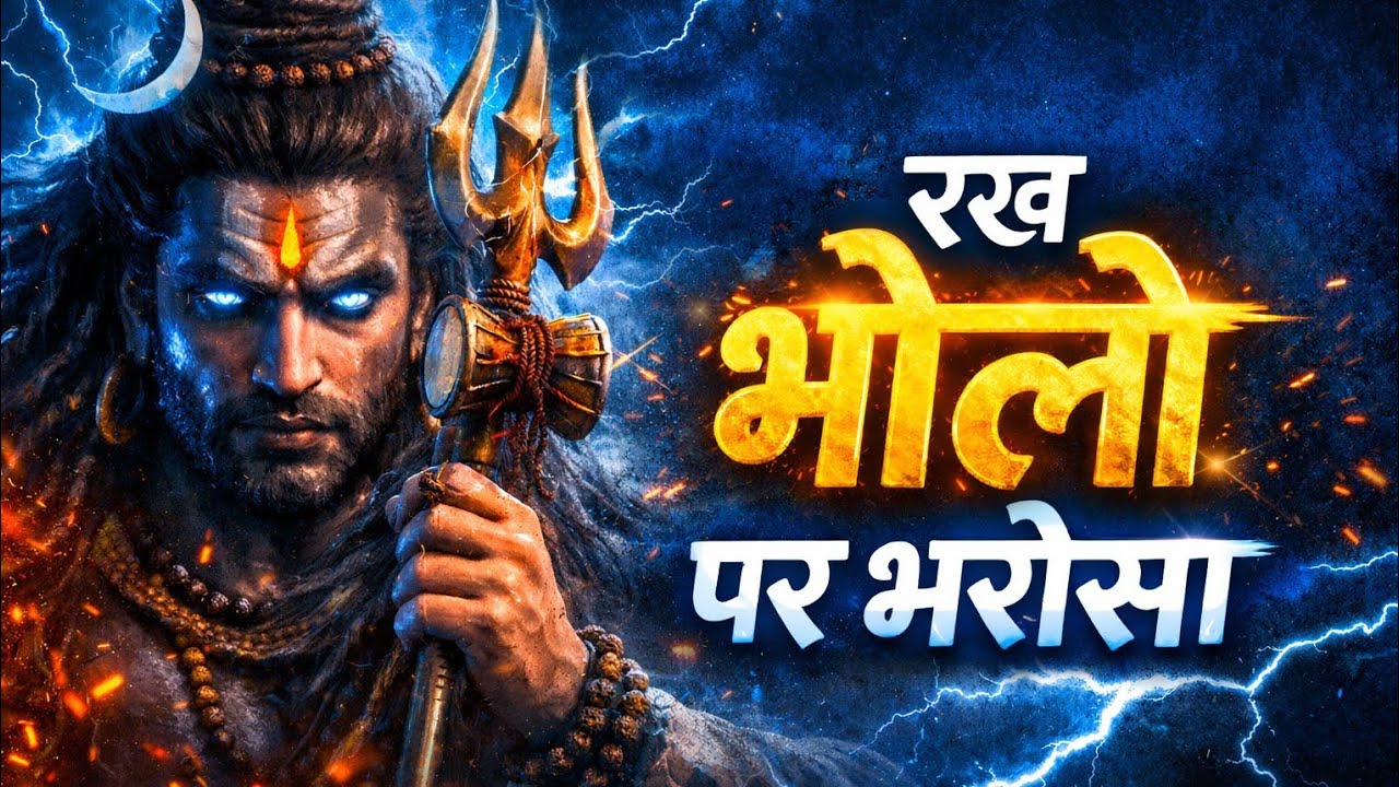 रख भोले पर भरोसा 🙏 | Shiv Bhajan 2026 | Mahadev New Bhajan | Har Har Mahadev Song | Bholenath Bhajan