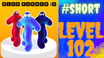 Blob Runner 3D:"All levels Gameplay" (Level-102) Complete