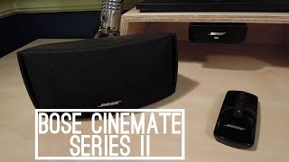 Bose CineMate Series II: Review YouTube