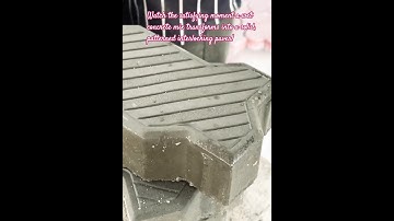 Making Quality Interlocking Pavers | Step-by-Step Demolding Process