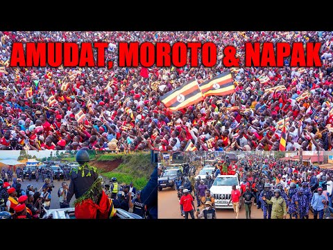 H E Bobi Wine Heads To Amudat Moroto Napak Day 83 It S Already MASSIVE As Tension Rises 