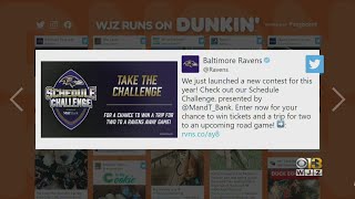 Baltimore Buzz: You Can Take The Ravens Schedule Challenge For A Chance To Score Free Tickets!
