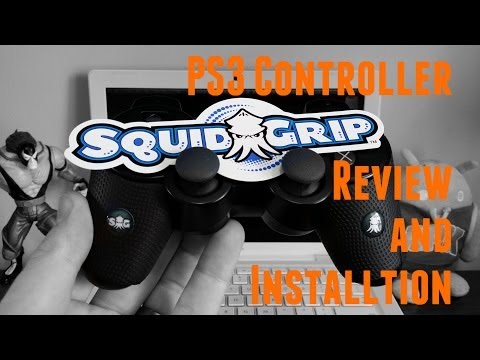 SquidGripPS3コントローラーのインストールとレビュー