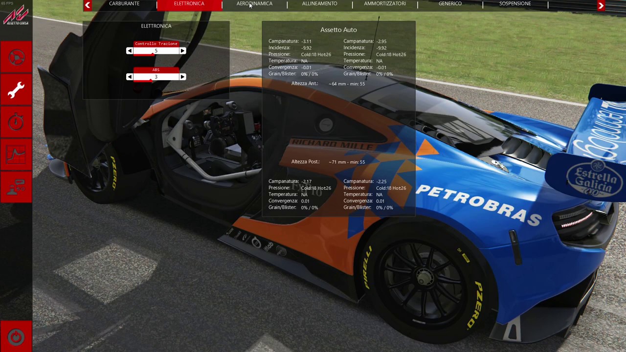 Assetto Corsa McLaren 650s GT3 SPA 215.415 + SETUP YouTube