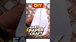 Boomerang Paper Airplane That Actually Comes Back 🤯✈️ #DIY #Shorts