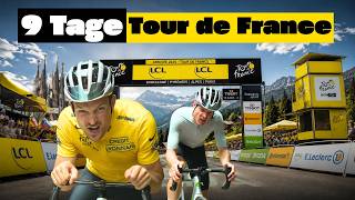 Wir sind die ersten 9 Etappen der Tour de France gefahren (1400km)