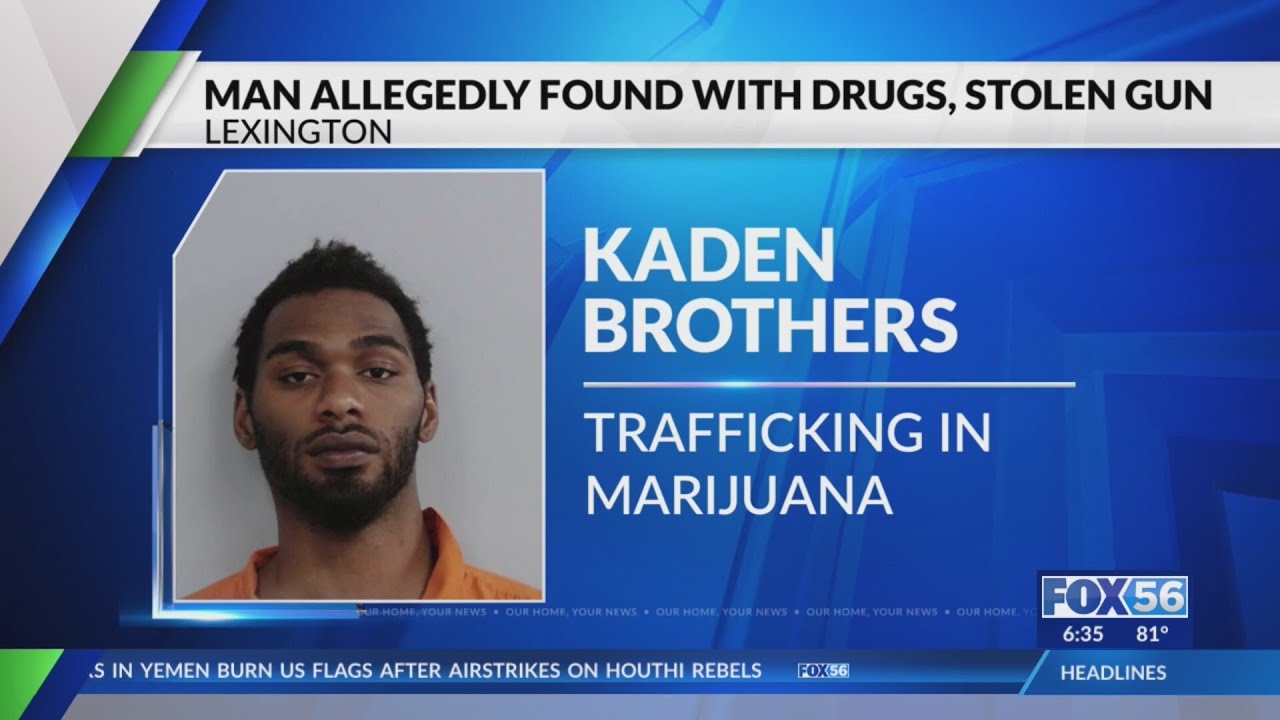 Lexington man allegedly found with 450+ grams of drugs, stolen gun ...