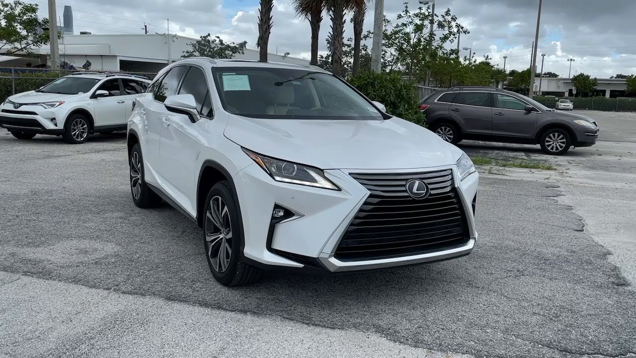2019 Lexus RX Hollywood, Fort Lauderdale, Hialeah, Boca Raton, Palm ...
