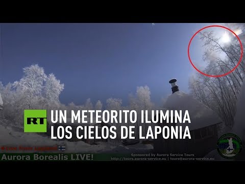 Vídeo: En Laponia, Un Meteoro Eclipsó La Aurora Boreal - Vista Alternativa