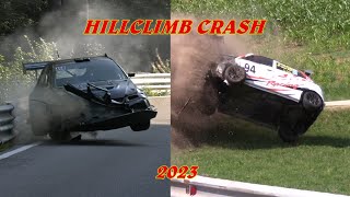 Best of Hillclimb Crash 2023 | Crash & Fail Compilation | Bergrennen - Course de Côte - Cronoscalate