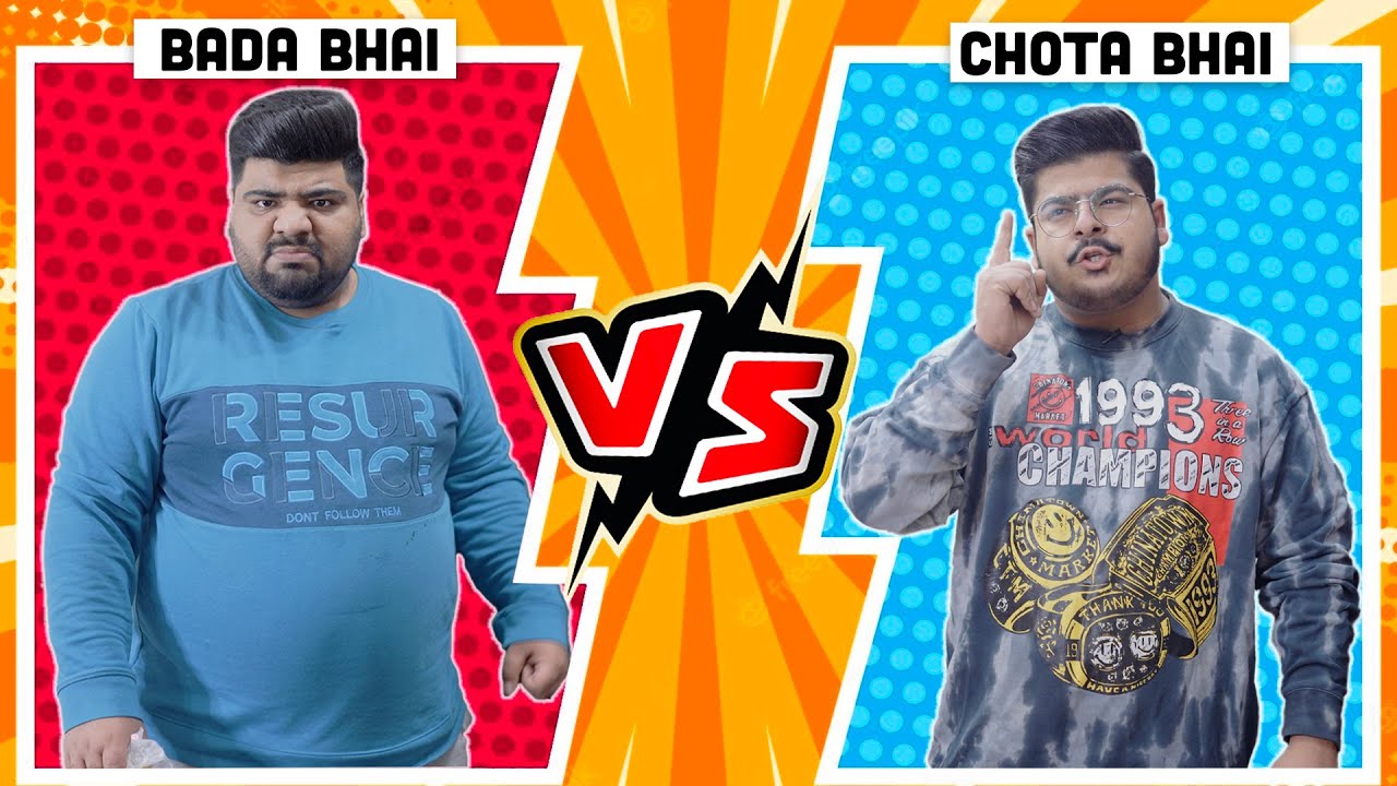 Bada Bhai Vs Chota Bhai  Unique MicroFilms  Comedy Skit  UMF