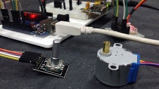 Control a Stepper Motor using an Arduino and a Rotary Encoder - Tutorial - Part 1