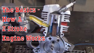 The Basics - How A 2 Stroke Motorized Bike Engine Works