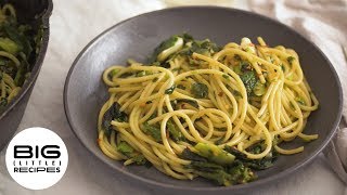 Spaghetti With Charred Scallion Sauce | Big Little Recipes