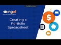 Investment Portfolio Spreadsheet Quiz