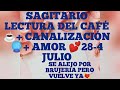 SAGITARIO LECTURA DEL CAFÉ ☕ TE LLAMA YA ARREPENTIDO📞💕 VUELVE RENOVADO ENCUENTRO CON REGALO🎁👍