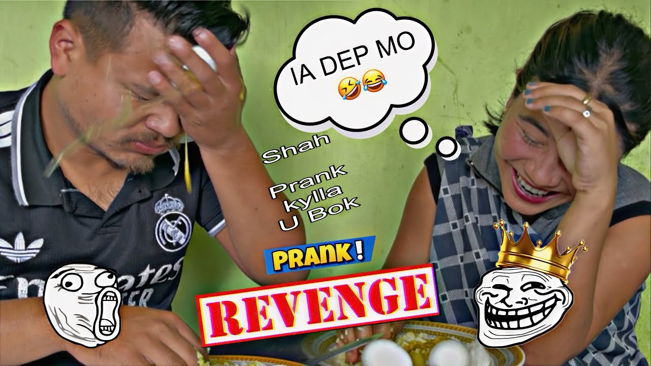 PRANK REVENGE shah prank kylla u Bok 🤣😂// Family Vlogs #funny @Masbornboy 