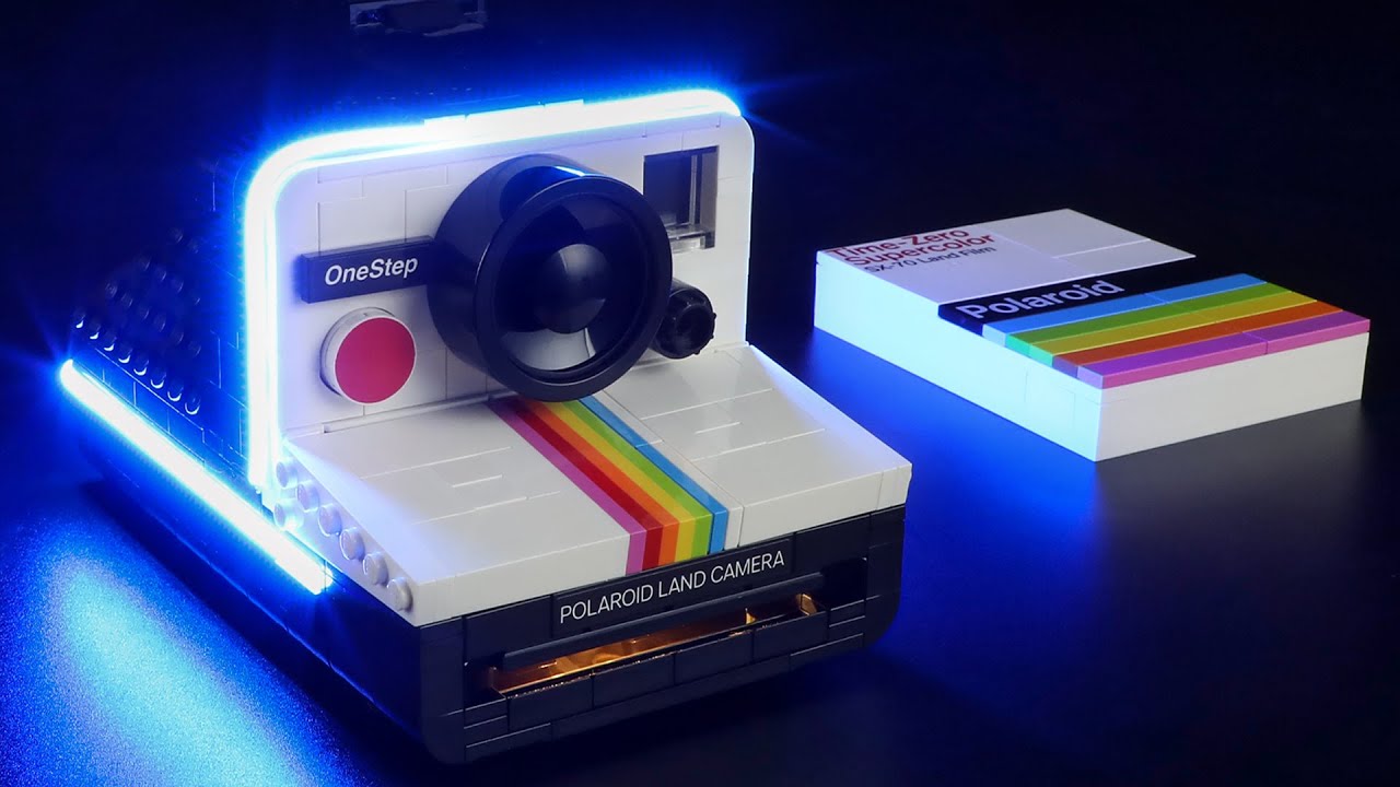 LEGO Polaroid OneStep SX-70 Camera 21345 Light Kit