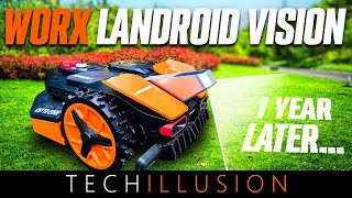 🔥STILL A GOOD CHOICE in 2024?!🧐 Long-term test WORX LANDROID VISION Robotic lawnmower After 1 year😱