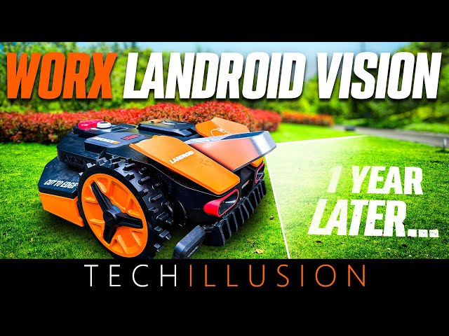 🔥STILL A GOOD CHOICE in 2024?!🧐 Long-term test WORX LANDROID VISION Robotic lawnmower After 1 year😱 class=