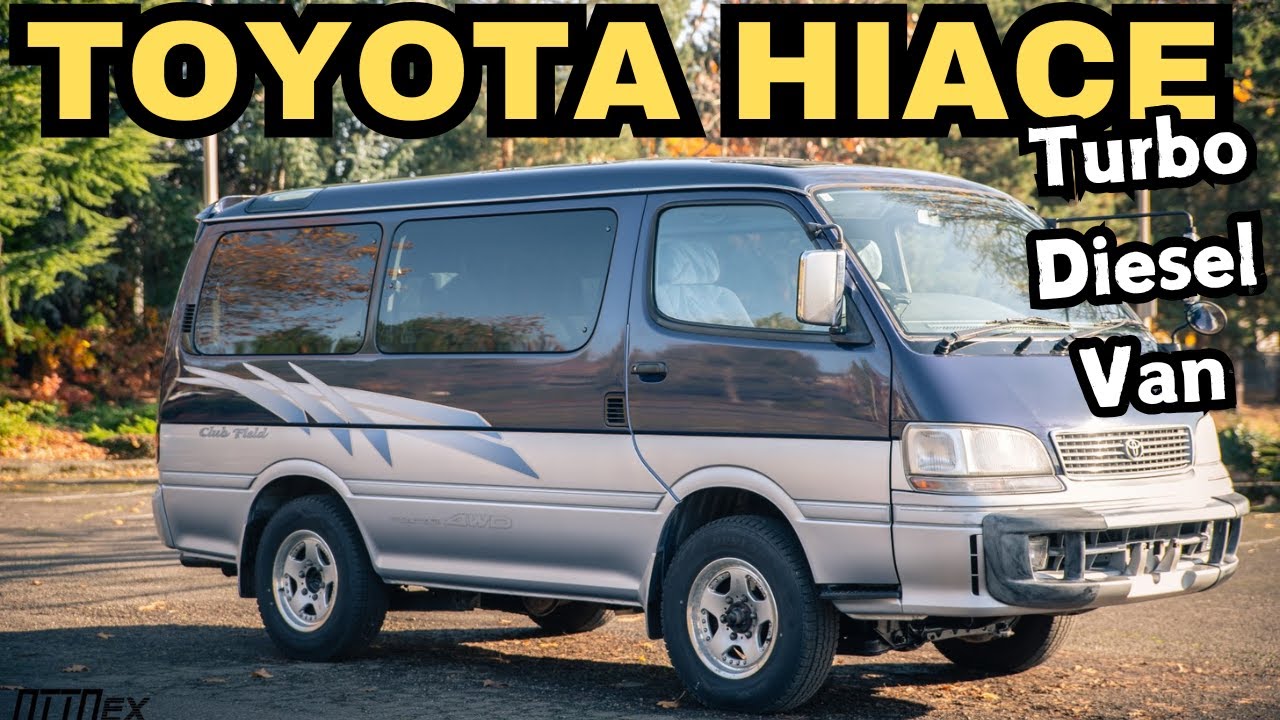 THIS Toyota Hiace Van KZH106 | Club Field Edition. A 4x4 Turbo