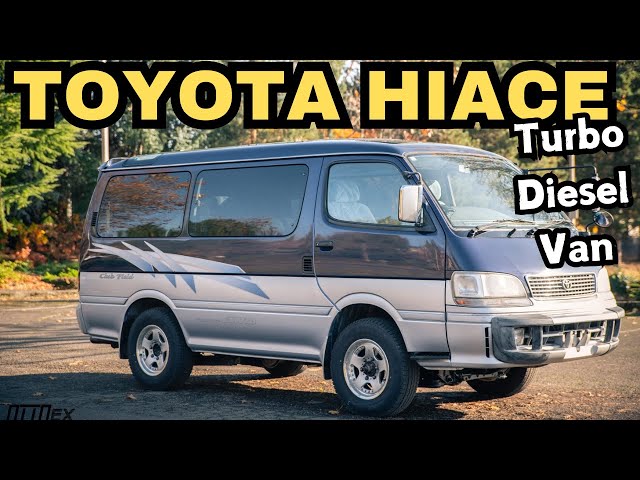 THIS Toyota Hiace Van KZH106 | Club Field Edition. A 4x4 Turbo