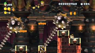 New Super Luigi U (Wii U) - Superstar Road-8 Walkthrough (1-Player)