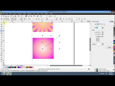 Video Tạo background bằng corel - youtube