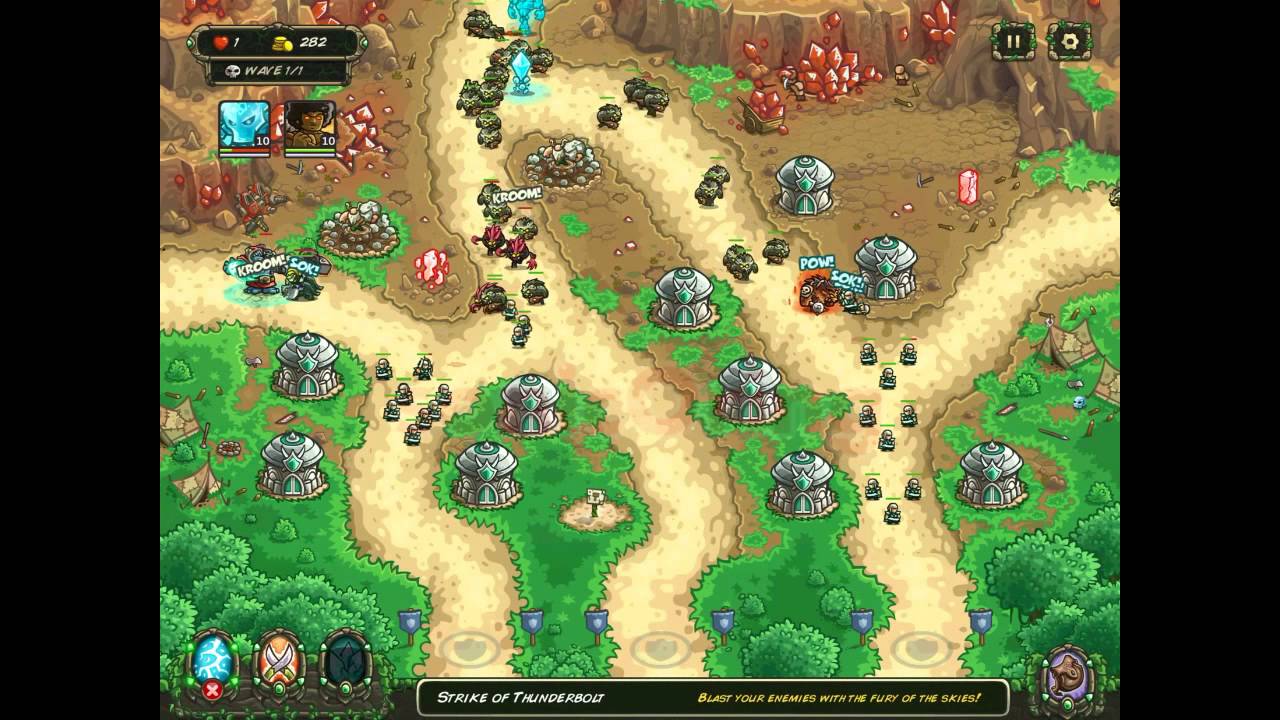 Kingdom Rush Origins Blood Quarry Iron Challenge