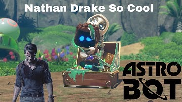 Nathan Drake In Astro Bot!!!!! No Way!!! Astro Bot Dude Raiding