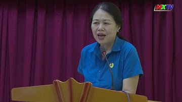 Liên đoàn Lao động các huyện thuộc Cụm phía Bắc sơ kết hoạt động 6 tháng đầu năm