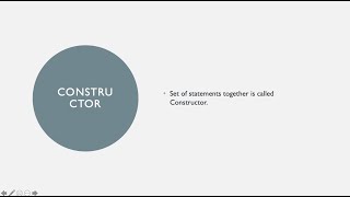 constructor Core Java Lesson 12 #corejava#constructor+javafullstcak