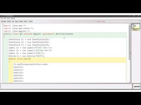 #Java_Code🔥Java Program Two Number Sum Using Java Graphics.